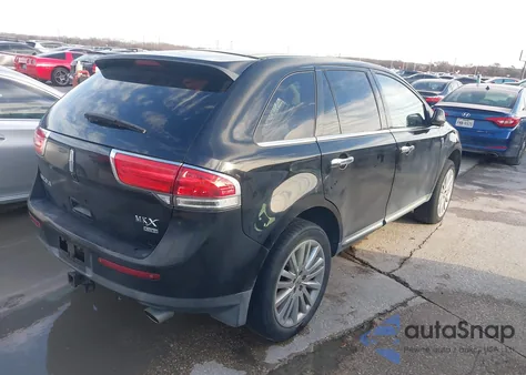 2012 Lincoln Mkx z USA, uszkodzony, nr VIN 2LMDJ8JK3CBL04083